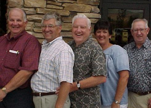Lewis Church, Lynn Paulson, George Wilson, Nina Cooke and Paul Wilson (Lewis Church / Courtesy photo)
