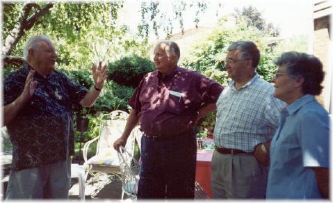 George Wilson, Lewis Church, Lynn and Nola Paulson (Paul Wilson / Courtesy photo)